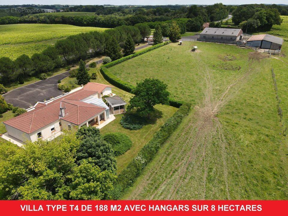 #maison #type t4 #dépendances #sudouest #hangar #hectares - Maison à CAZAUBON