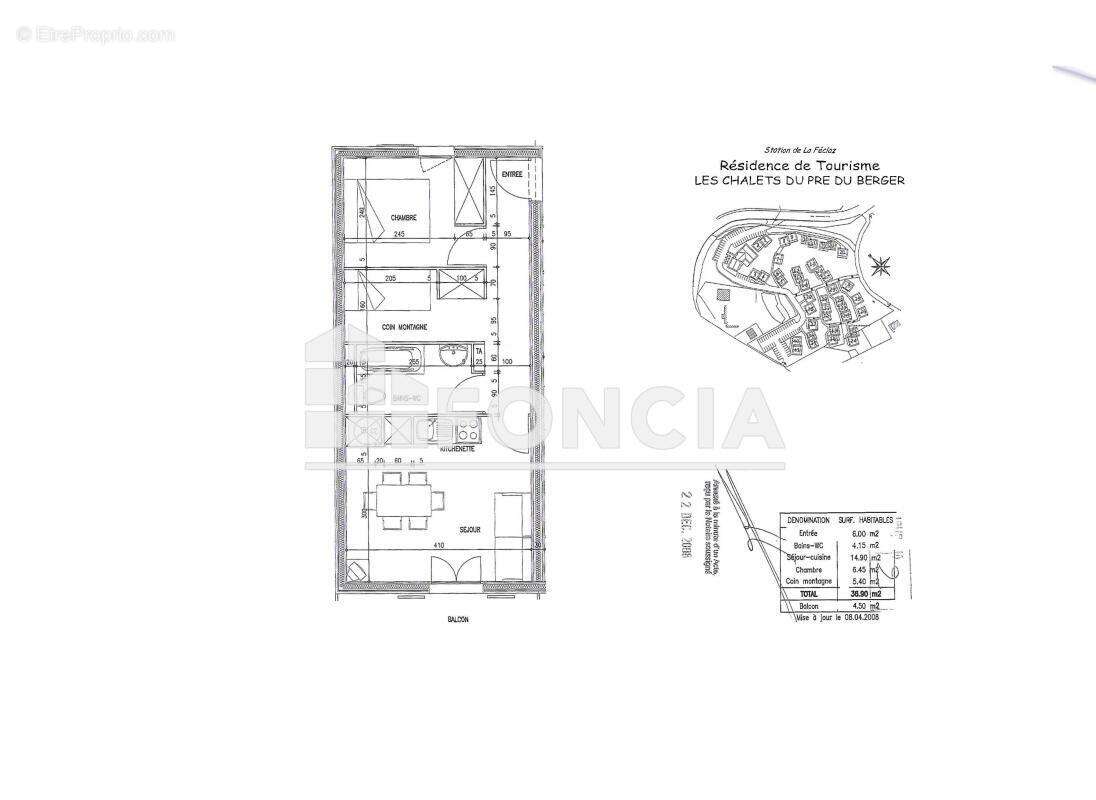 Appartement à LES DESERTS