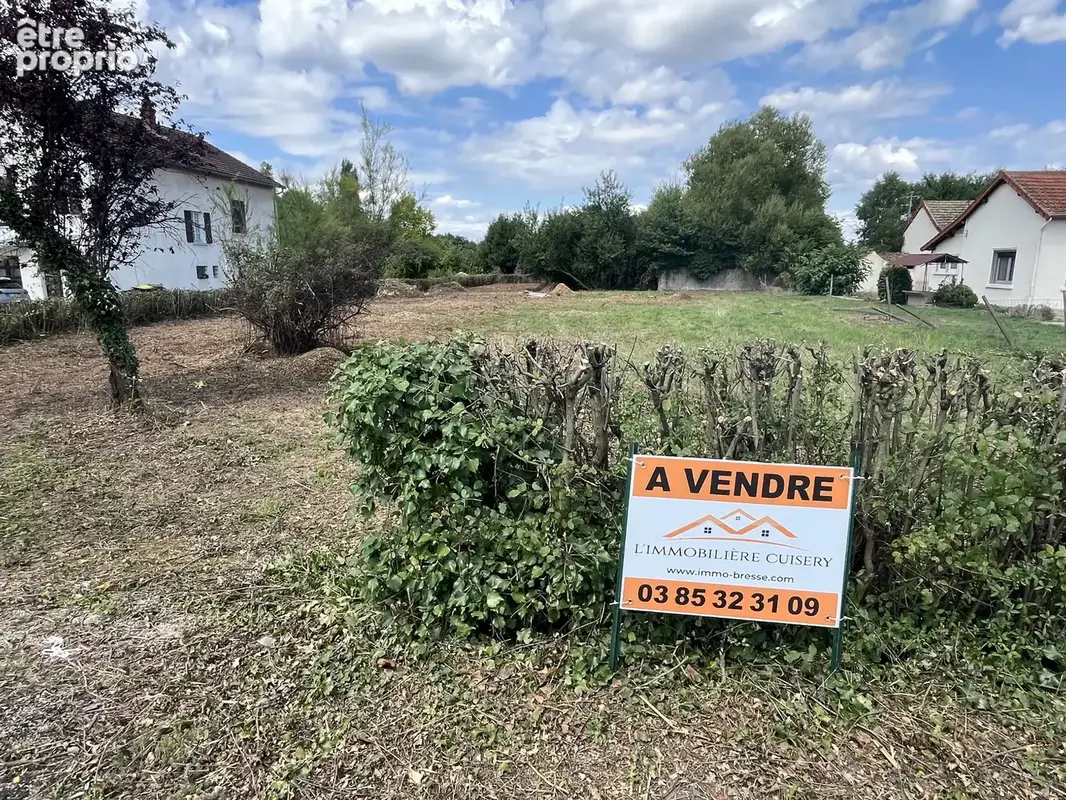 Photo Terrain à Cuisery au prix de 40 000€