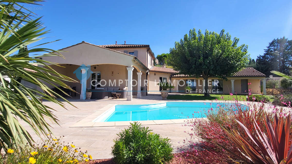 DPT GARD (30), à vendre, UZES proche, maison individuelle type 7, 203m2 habitables, 5 chambres, piscine, garag - photo 5
