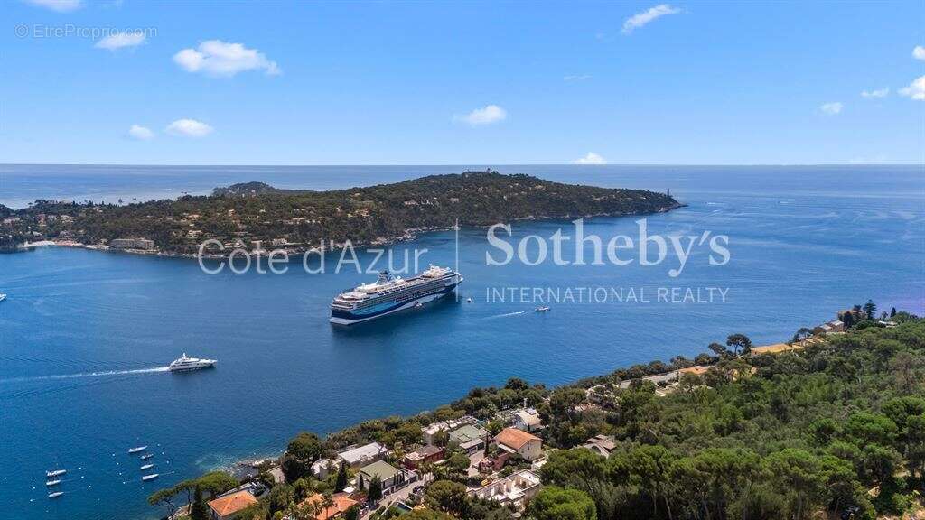 Villa contemporaine avec vue mer panoramique à Nice Mont Boron, face à Villefranche-sur-Mer - photo 5