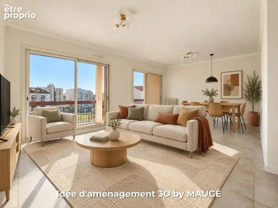 Appartement - 2 Chambres - 2 Balcons - Place de Parking en sous sol - Cave - Jolie vue dégagée - Proche toutes commodités - photo 4