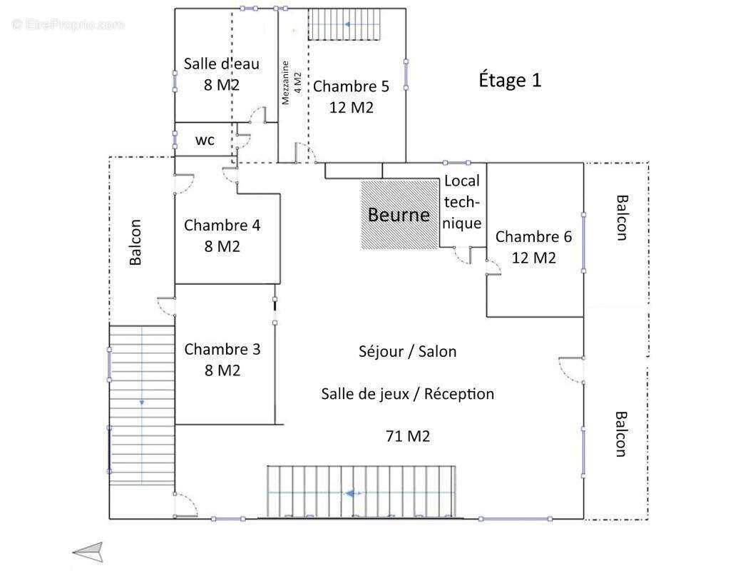Maison à NANCY-SUR-CLUSES