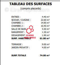 Appartement à QUINCY-SOUS-SENART