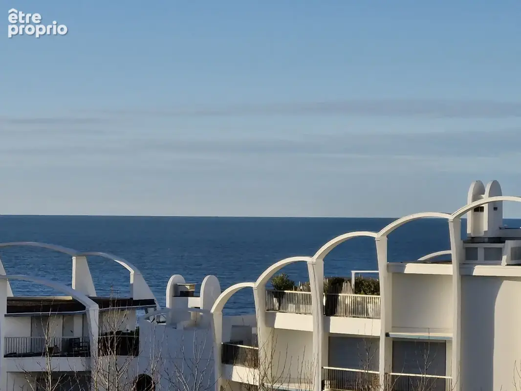 Studio cabine avec parking dernier etage vue sur mer - photo 9