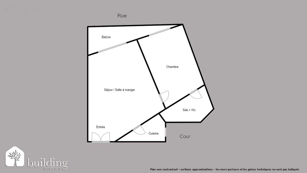 Auteuil Paris 16ème - Appartement 3 pièces 52,40 m² - photo 2
