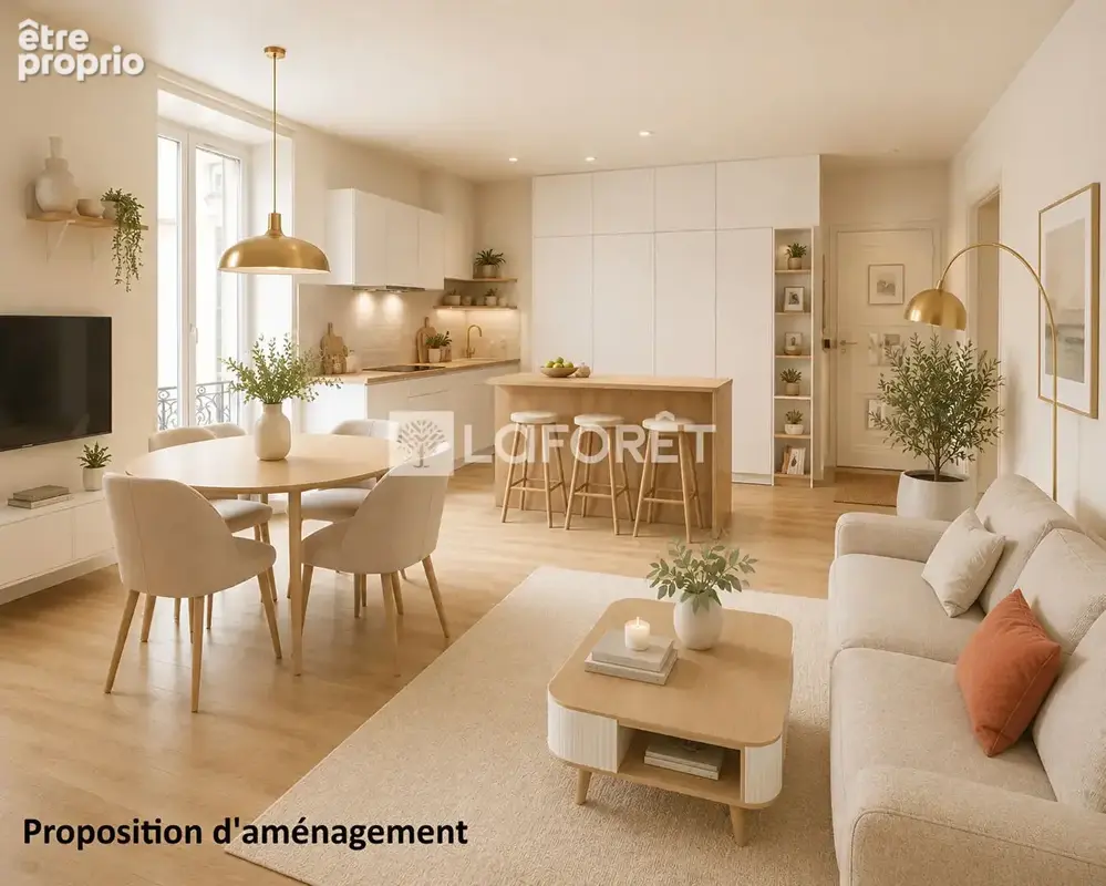 Appartement Neuville Sur Saone 3 pièce(s) 58.73 m2 - photo 4