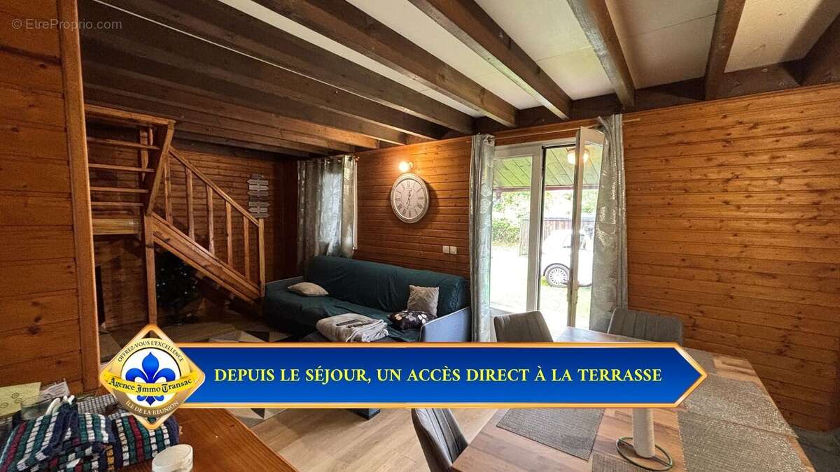 Maison à LA PLAINE-DES-PALMISTES