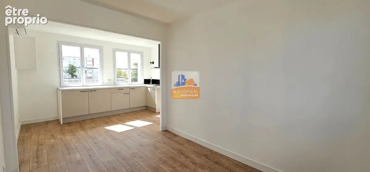Rezé t3 de 43,10 m² - 2 chambres - rénové en 2026 -  dernier étage - jardin privatif - photo 5