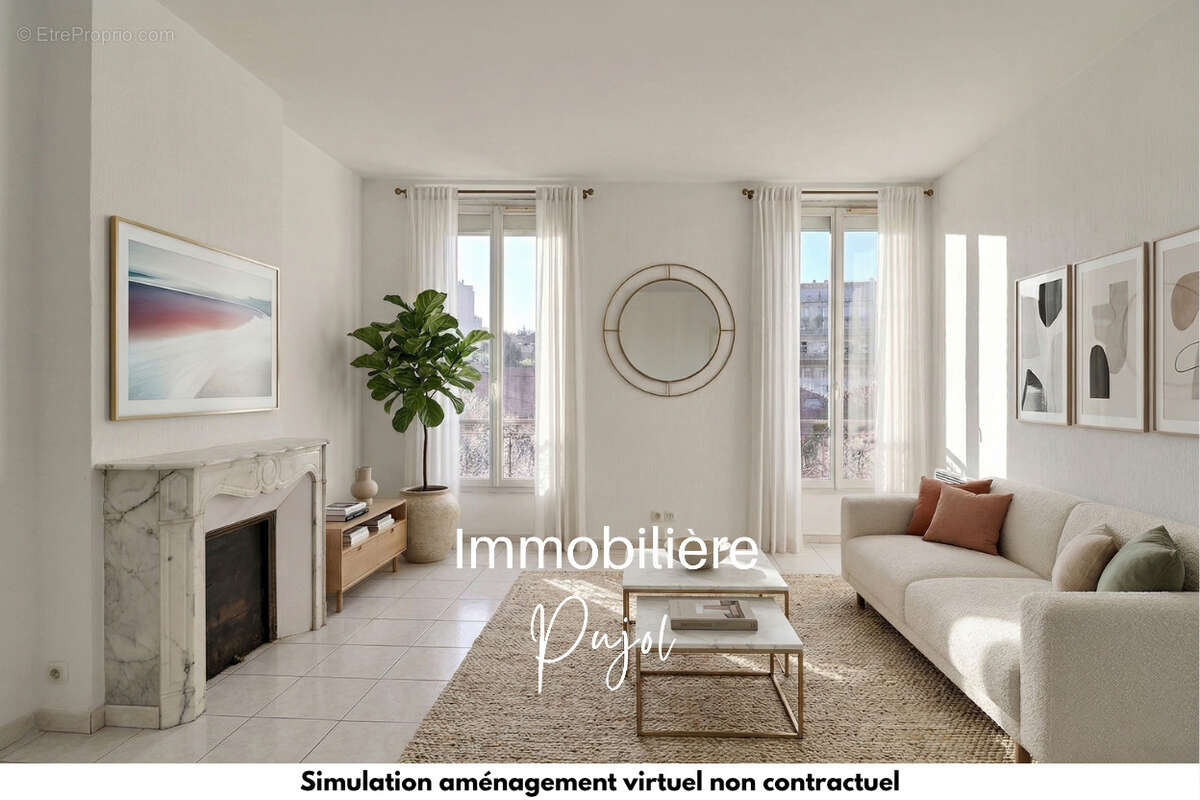 Appartement à MARSEILLE-3E