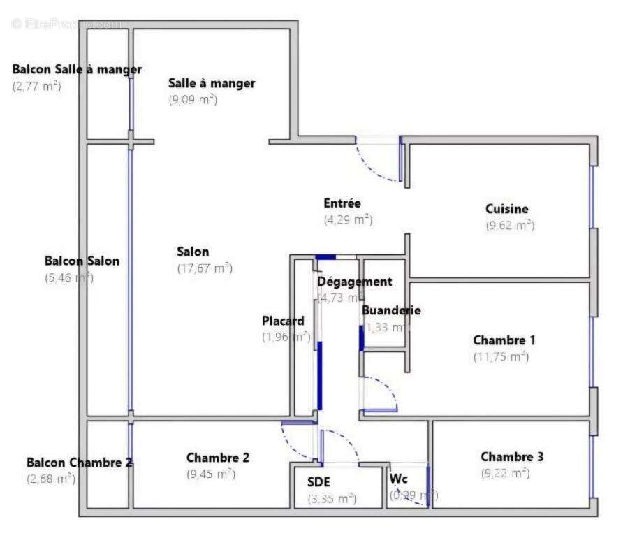 Appartement à OULLINS