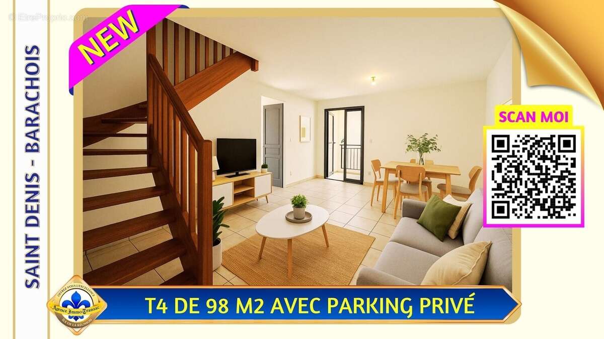 Appartement à SAINT-DENIS
