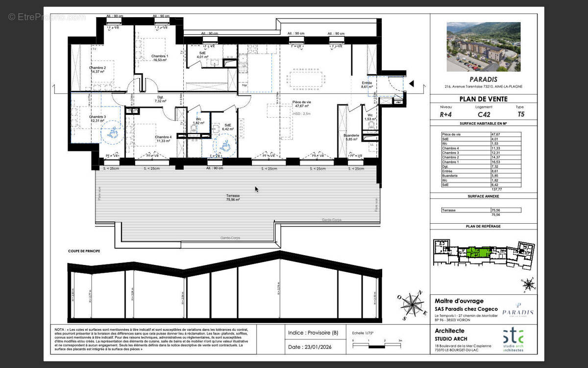 Appartement à AIME