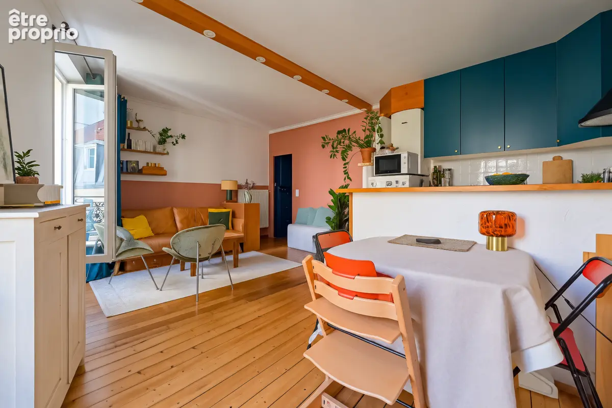 Appartement avec cachet au coeur du Village Jourdain - Paris 20ème - photo 3