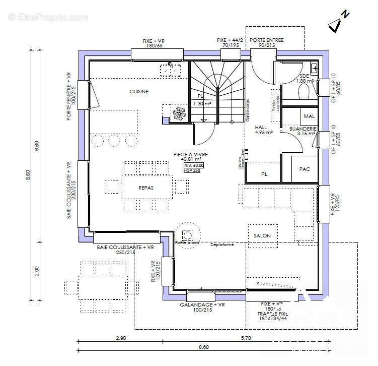 Maison individuelle 3 chambres Alpesvente - Maison à BALLAISON