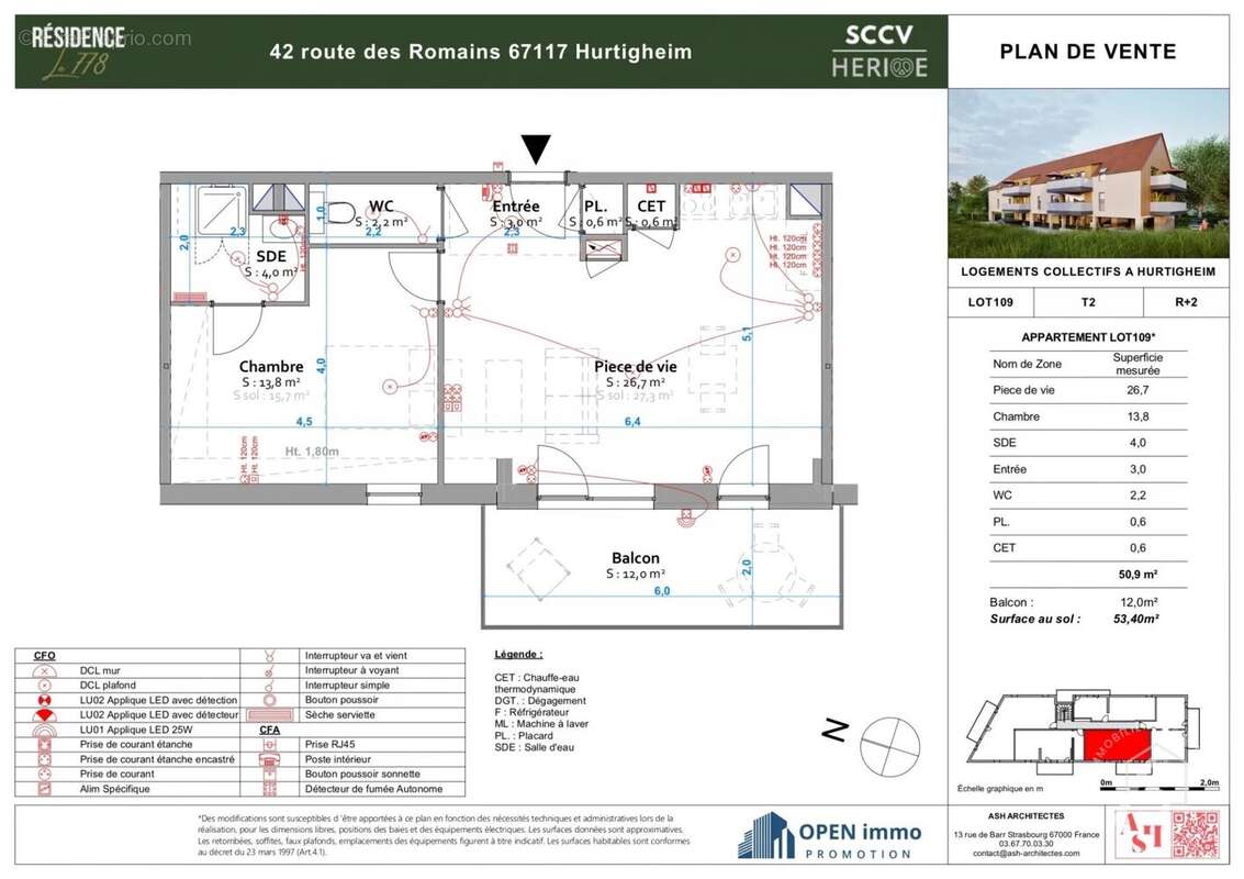 Appartement à HURTIGHEIM