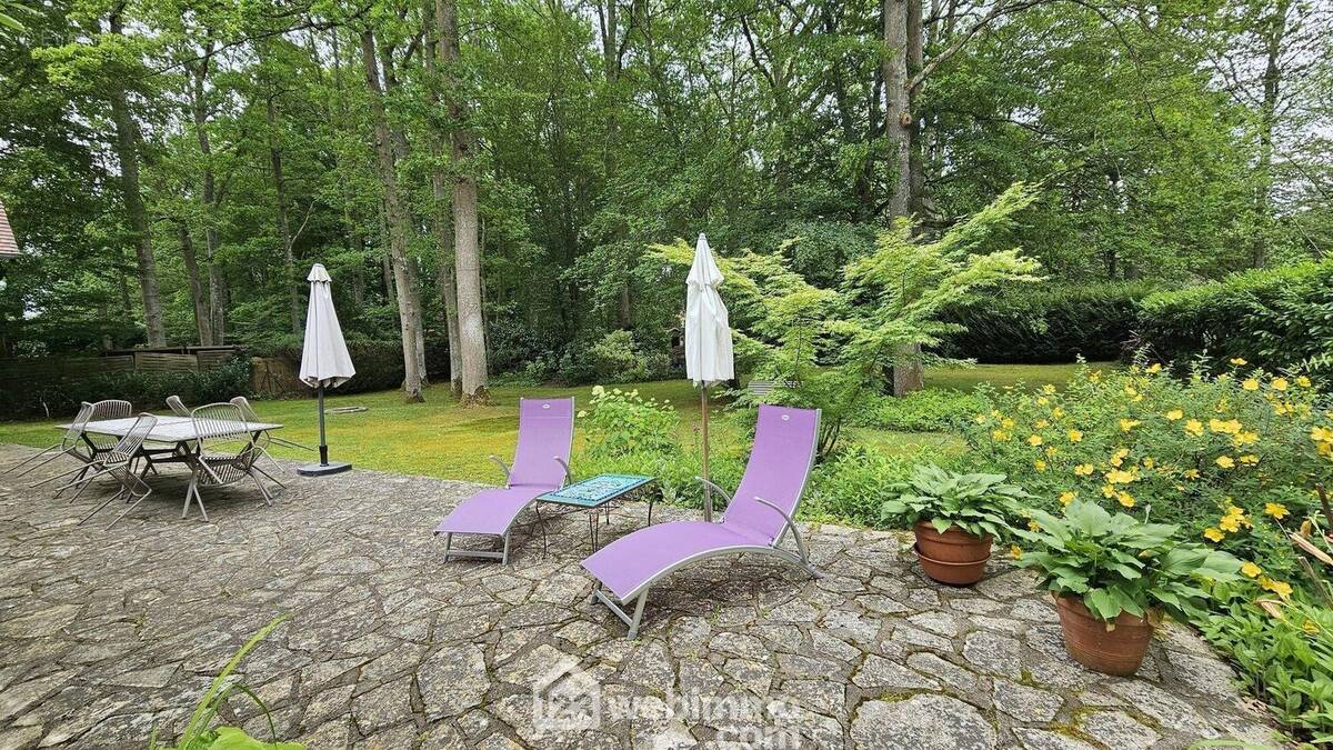 Voici la terrasse sans vis à vis! - Maison à MILLY-LA-FORET