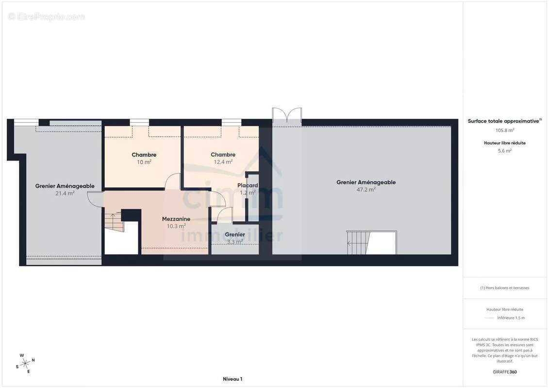 Maison à BOURG-DES-COMPTES