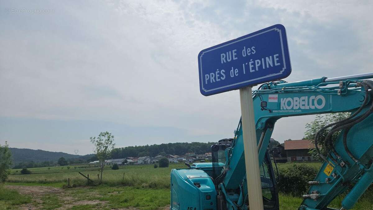Terrain à GRANGES-SUR-VOLOGNE
