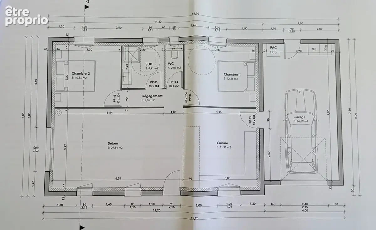 Terrain à bâtir 629 m² - Permis de construire obtenu - photo 3