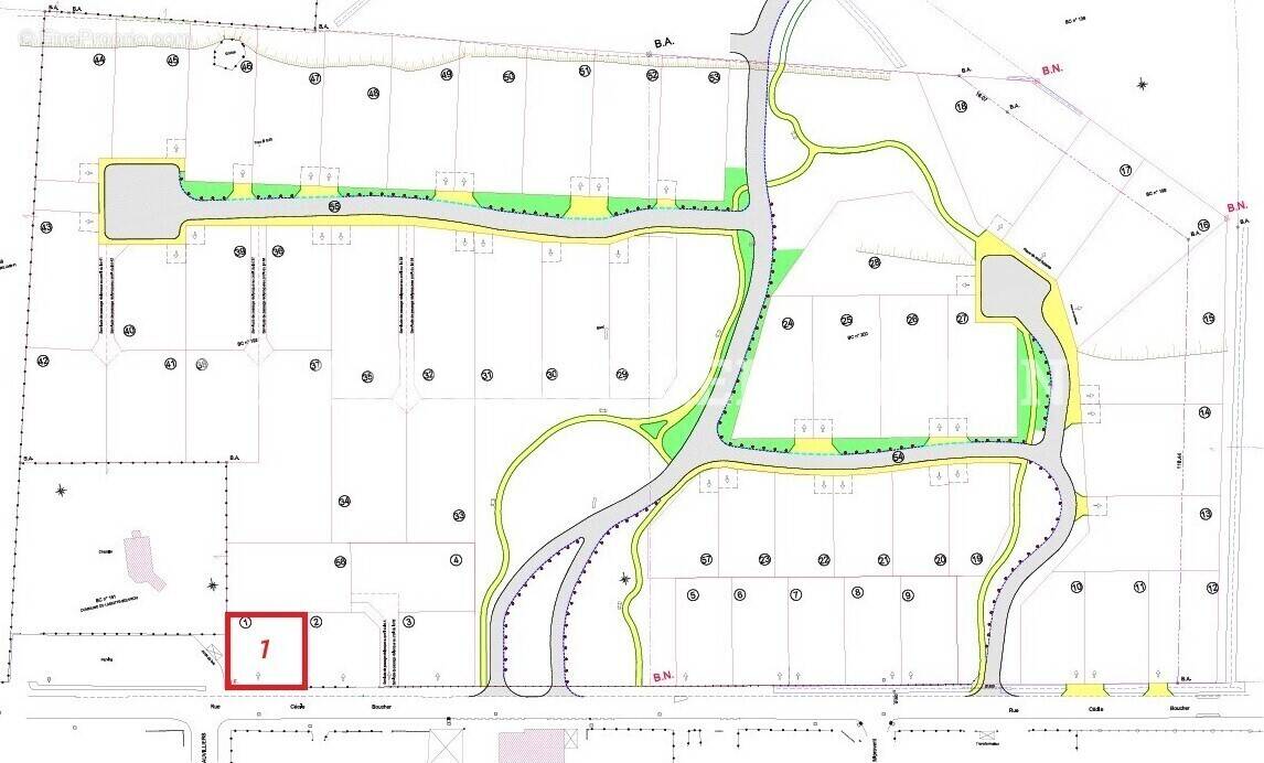 Terrain à LAMOTTE-BEUVRON