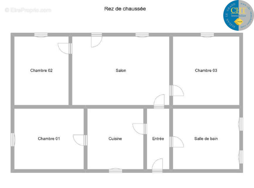 Maison de plain-pied sur grand terrain constructible   saint-malo-de-beignon (56380) avec cht immobilier - photo 25