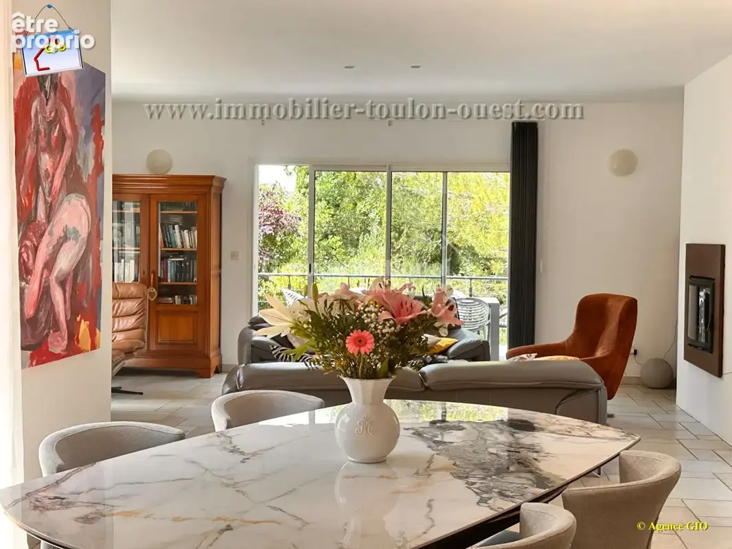 Sous-offre - evenos - villa t6 de 170 m² - terrain 4400 m² calme et arboré - piscine - garage - photo 3
