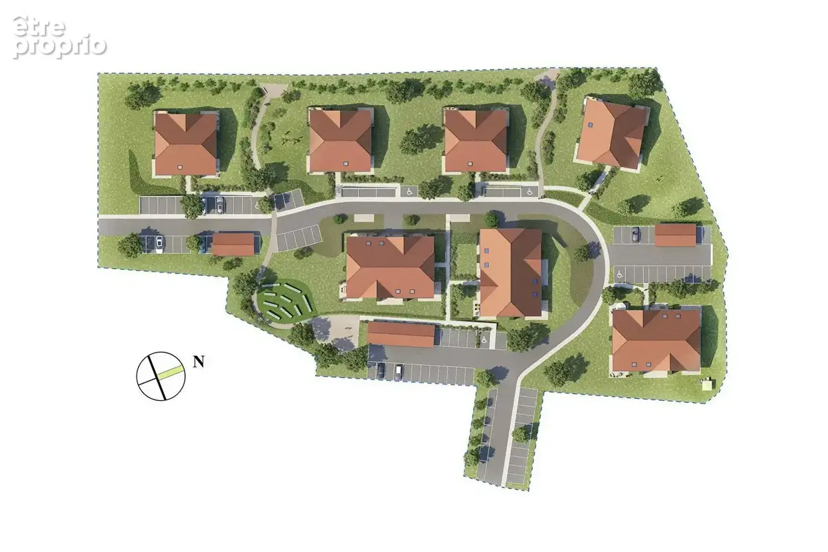 Agence immobiliere laforet - sillingy - programme neuf - appartement t4 duplex de 86m² - jardin - terrasse - box - cellier - a p - photo 5