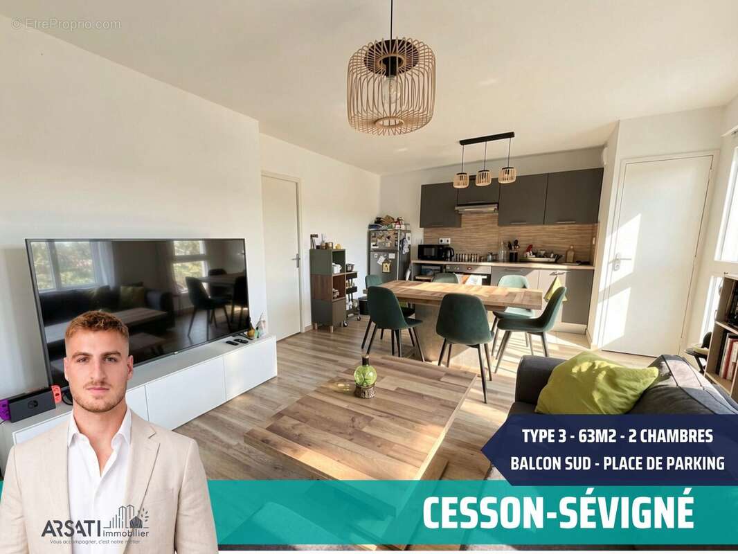 Appartement à CESSON-SEVIGNE