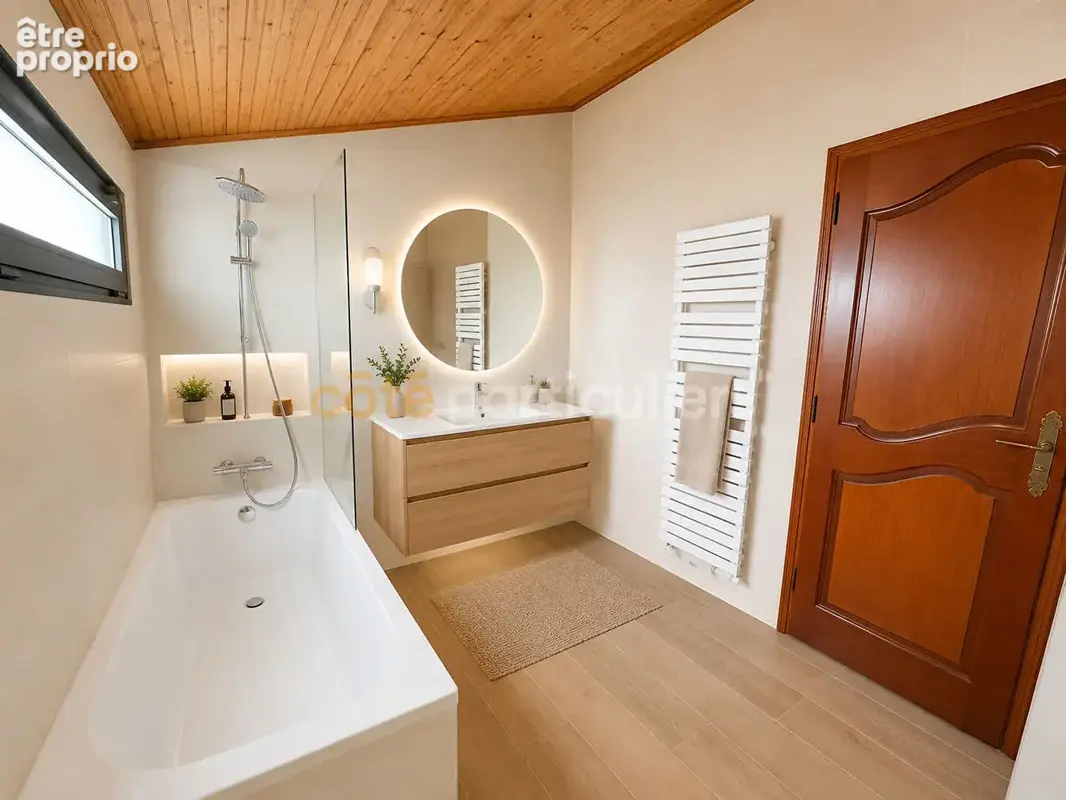 Saint-jean-de-monts -- centre-ville -- appartement t4 -- 3 chambres -- 116 m2  -- parking box ferme -- terrasse - photo 14