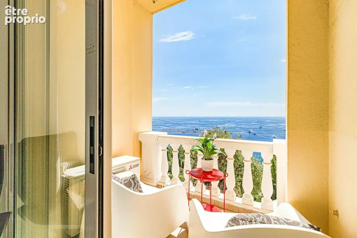 5 min á Monaco, vue panoramique mer, 2 pièces, 2 balcons, Roquebrune-Cap-Martin - photo 7