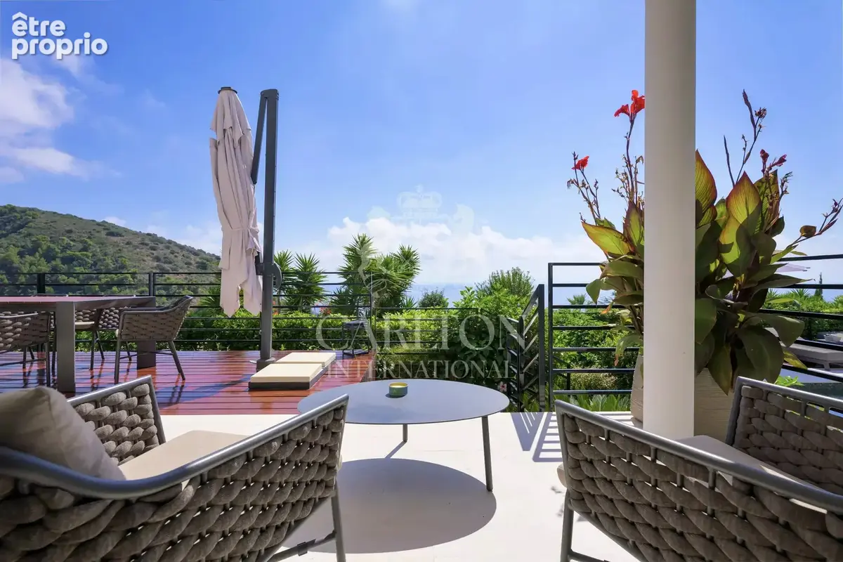 Èze – Villa contemporaine avec vue mer panoramique et terrain plat - photo 12