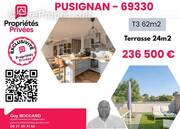 Appartement à PUSIGNAN