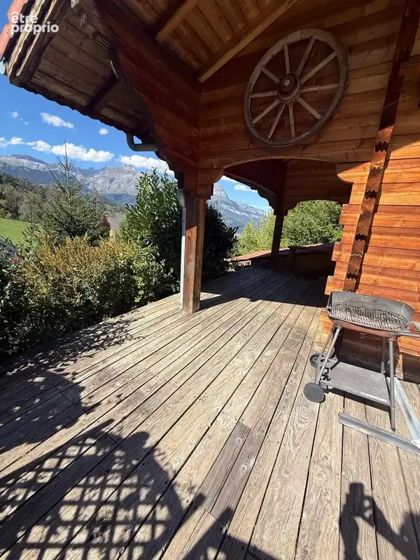 À vendre   chalet individuel + mazot   secteur prisé de domancy/cruet   vue imprenable sur le mont-blanc - photo 2