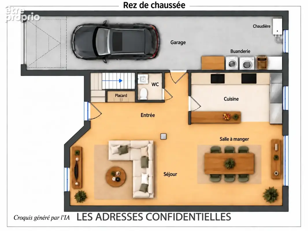 JONAGE   Maison familiale avec 4 chambres et grand garage, terrain de 612 m2 - photo 9