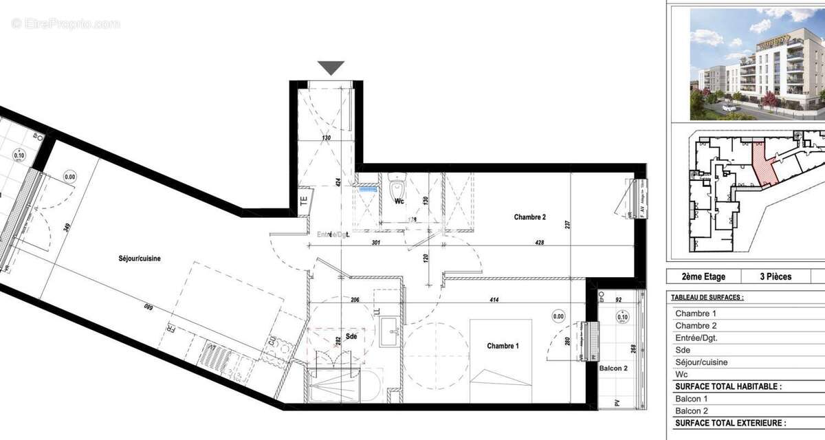 Appartement à DRANCY