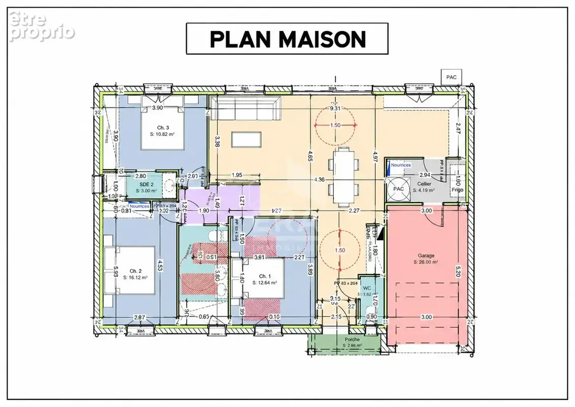 Maison comtemporaine - plain pied - proche centre-ville - photo 16