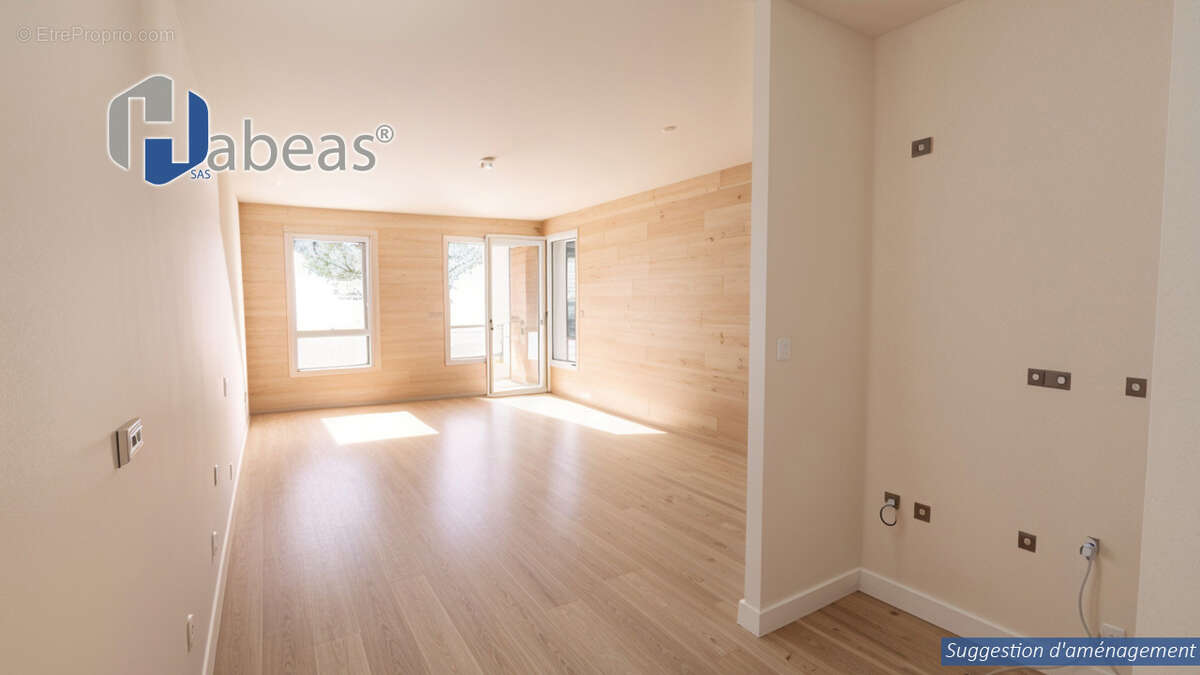 T3 avec 1 chambre plus 2 cabines , 63.71m², Balcon 5,58m², Casier à Ski, cellier - photo 6