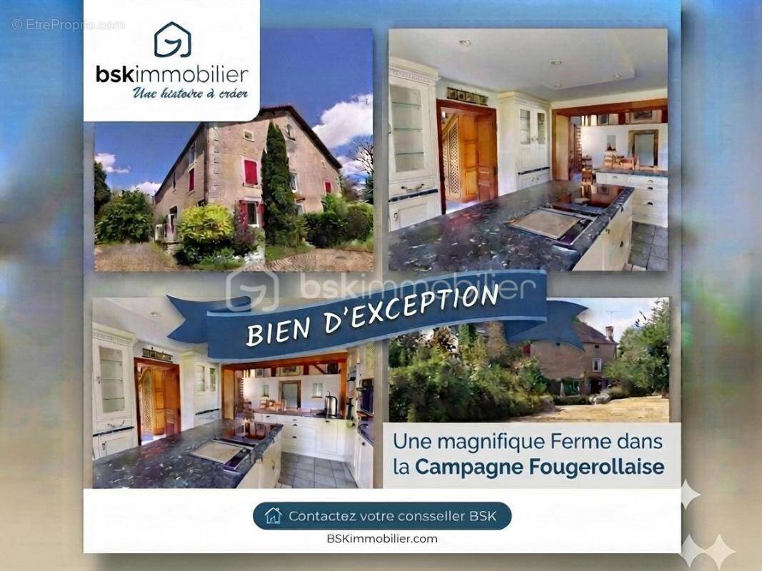 Maison à FOUGEROLLES