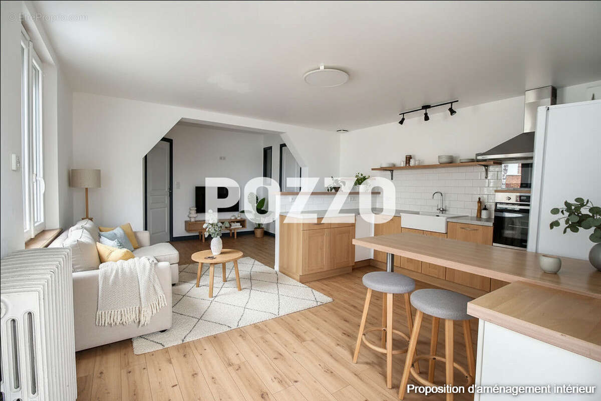 Appartement à DONVILLE-LES-BAINS