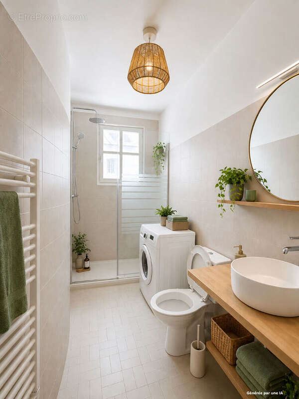 Appartement Paris 1 pièce(s) 32.62 m2 - photo 3