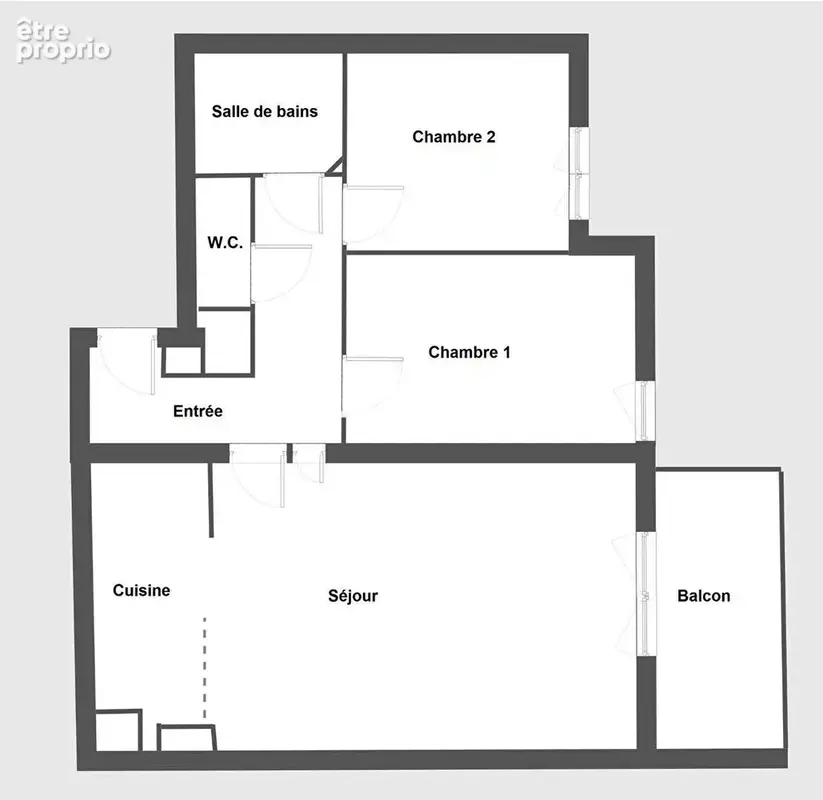 3 pièces de 67m² au calme avec balcon 8m² - photo 7