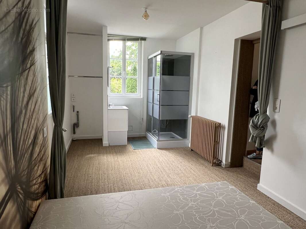 chambre parentale avec coin salle d&#039;eau - Maison à LA FERTE-MACE