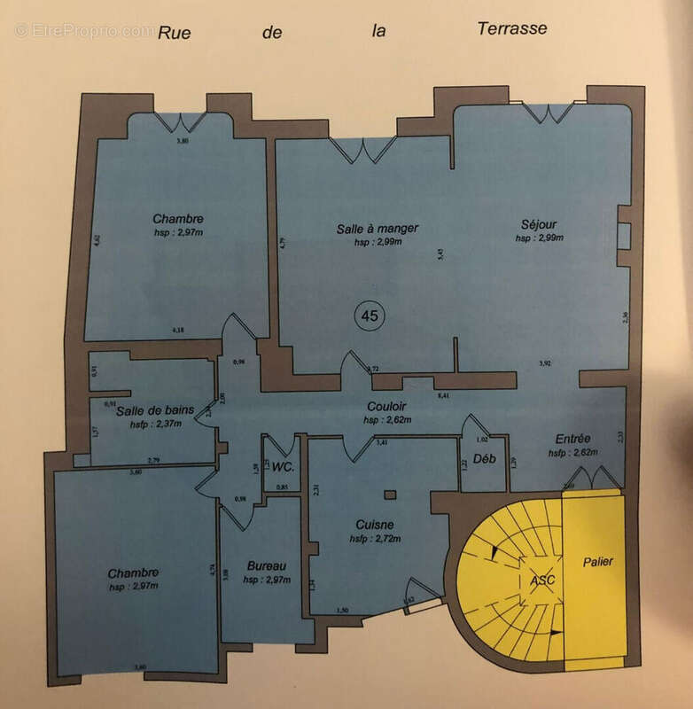 Appartement à PARIS-17E