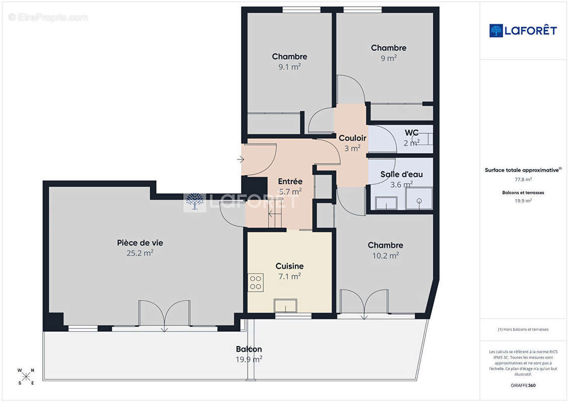 Appartement à QUIMPER