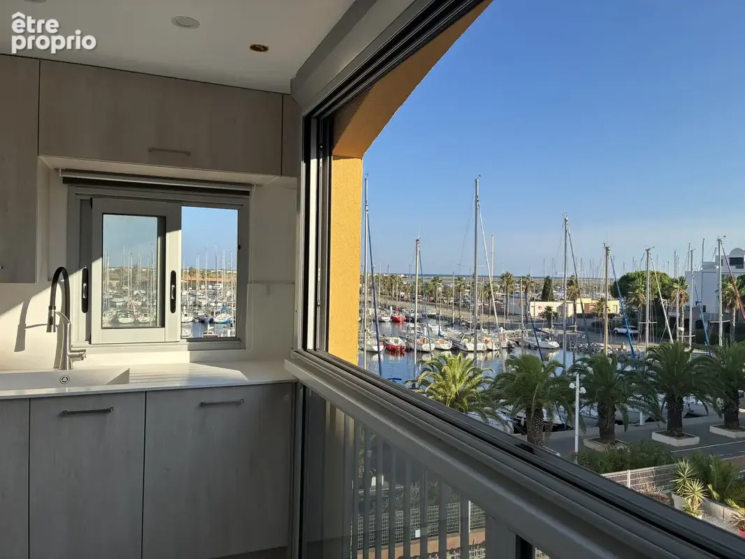 Gruissan - rive droite - en exclusivite - appartement de type 2 avec loggia vue port - photo 15