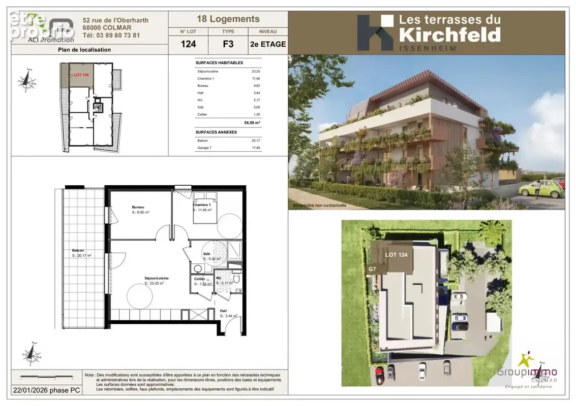 Photo Appartement à Issenheim au prix de 233 000€