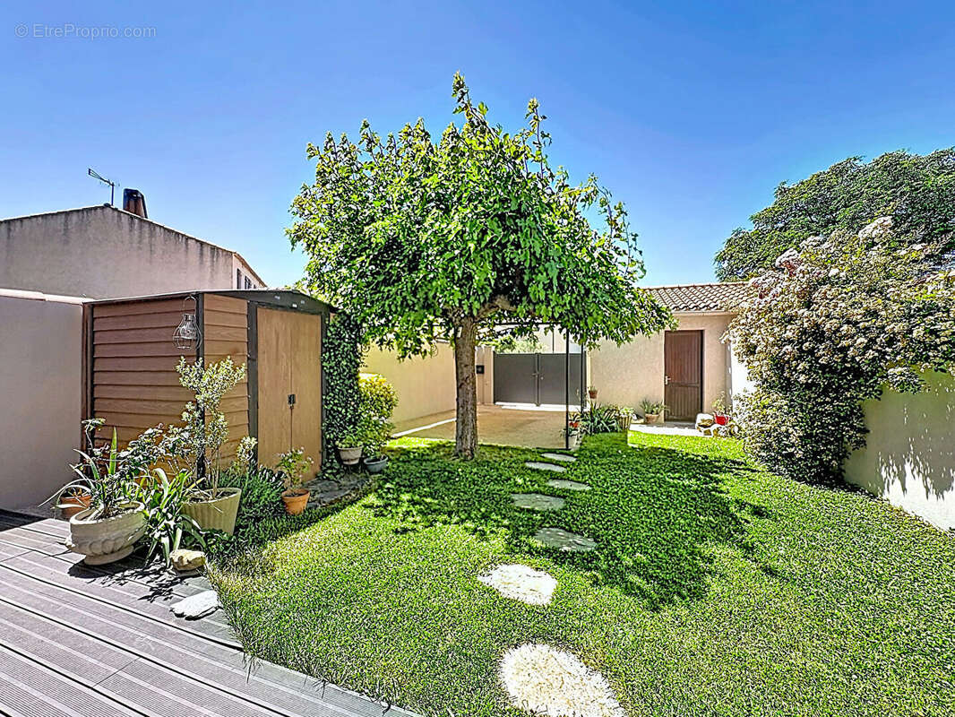 Maison 92 m2 à Avignon T4 avec 3 chambres  - garage, jardin et forage - photo 2
