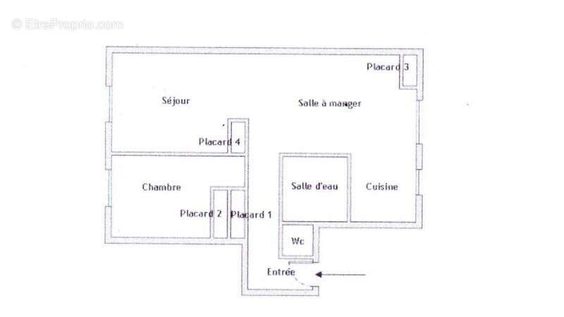 Appartement à MARSEILLE-4E