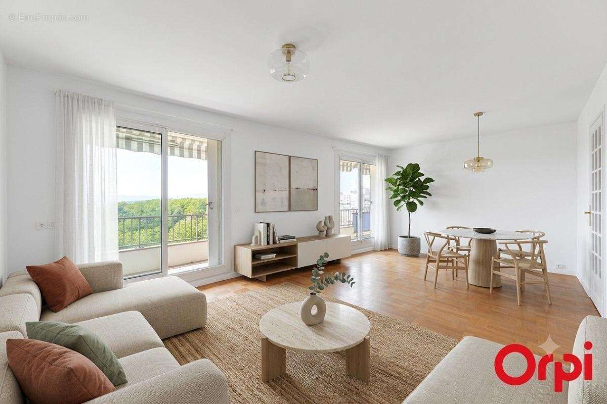 T3 de 96,63 m² - Vue dégagée - photo 2